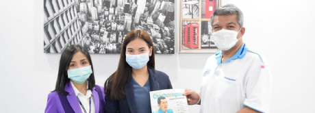 การมอบเงินสนับสนุนงบประมาณ ให้กับหอการค้าจังหวัดฉะเชิงเทรา  ในการจัดทำ “หนังสือรายงาน ประจำปี 2563”