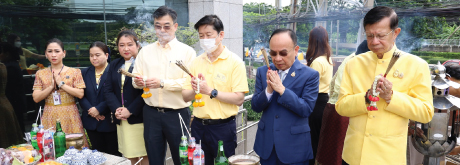 พิธีทำบุญ เนื่องในโอกาสครบรอบ 27 ปี ทางโรงพยาบาลเกษมราษฏร์ ประชาชื่น