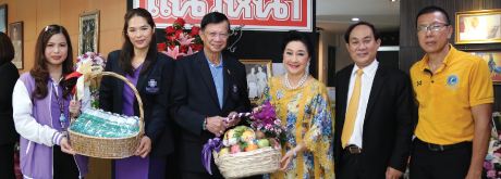 เข้าร่วมอวยพรครบรอบ 43 ปี  หนังสือพิมพ์แนวหน้า วันที่ 22 มีนาคม 2566