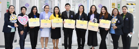 เข้าเยี่ยมผู้ป่วยประกันสังคม ที่เข้ารักษาตัวในโรงพยาบาล