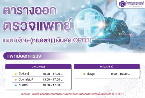 แพทย์จักษุวิทยาแพทย์จักษุวิทยา