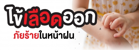 ไข้เลือดออกภัยร้ายในหน้าฝนที่ต้องระวัง