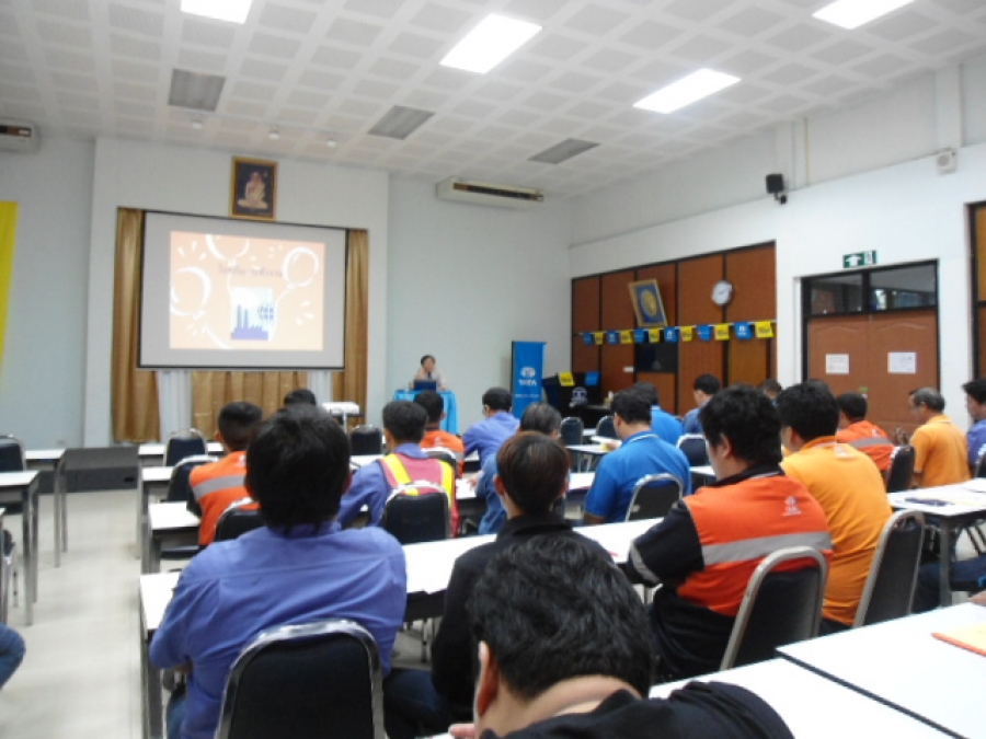 บริษัท เหล็กสยาม (2001) จำกัด (โรงงานท่าหลวง) ได้จัดฝึกอบรมหลักสูตร “โรคอันเนื่องมาจากการทำงาน และการควบคุมไขมันในเส้นเลือด”