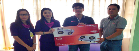 ทางโรงพยาบาลเกษมราษฎร์ สระบุรี   ขอมอบของรางวัล เพื่อจัดงานสอยดาว แก่ บริษัทกระเบื้องกระดาษไทย จำกัด  (โรงงานท่าหลวง)